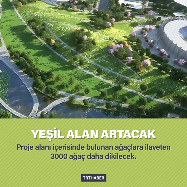 Ankara'ya yapılacak olan Millet Bahçesi Başkent'in çehresini değiştirecek