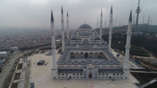 Çamlıca Camii 7 Mart'ta ibadete açılacak