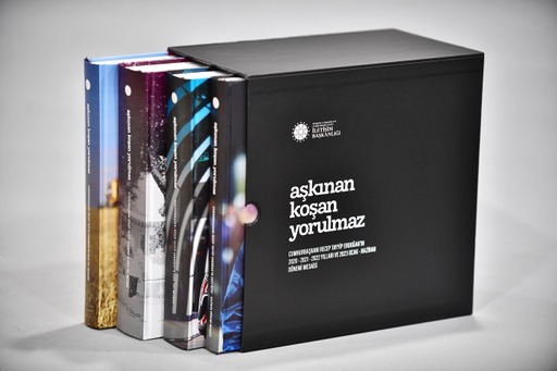 Cumhurbaşkanı Erdoğan'ın 2020-2023 yıllarındaki çalışmaları kitaplaştırıldı