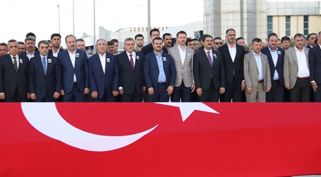 Şehit Erdoğan Türkel için tören düzenlendi
