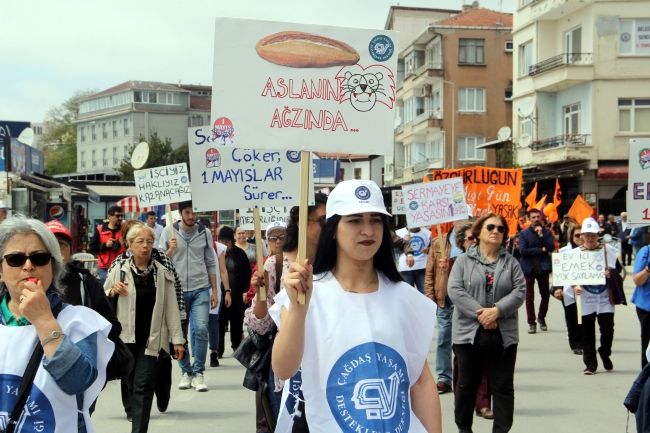 1 Mayıs yurt genelinde coşkuyla kutlandı