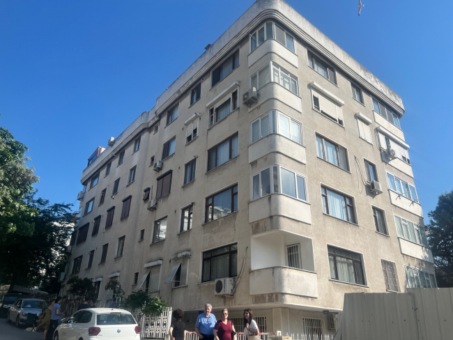 Maltepe'de otoparkı çöken 6 katlı bina mühürlendi