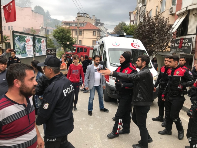 Bursa'da doğalgaz patlaması