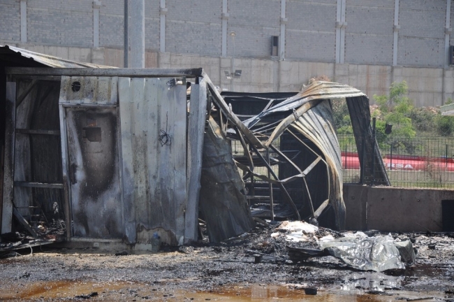 Bursa'da sanayi bölgesinde patlama oldu