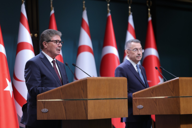 Fuat Oktay: Kıbrıs Türklerinin kazanılmış hakları görmezden gelinemez