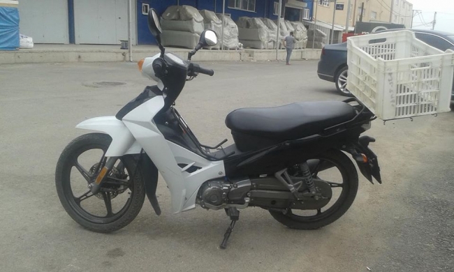 Çaldığı motosikleti pişman olup 4 gün sonra geri bıraktı