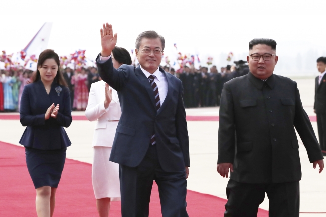 Güney Kore lideri Kuzey Kore'de