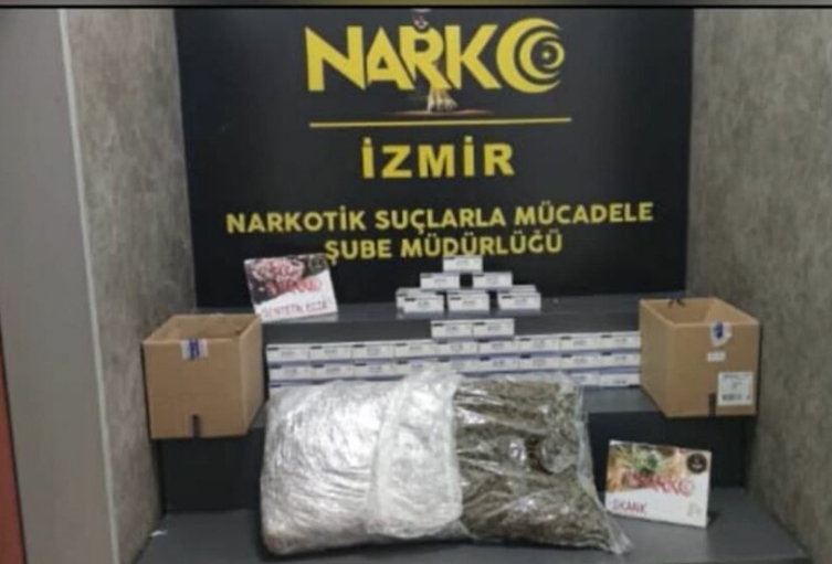 İzmir'de helikopter destekli uyuşturucu operasyonu 45 gözaltı