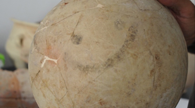 'Dünyanın en eski gülücüğü' Karkamış'ta