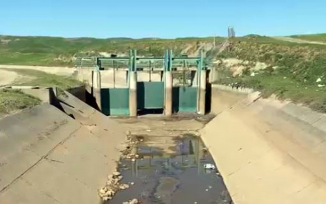 Diyarbakır'da sulama kanalının 50 demir kapısı çalındı
