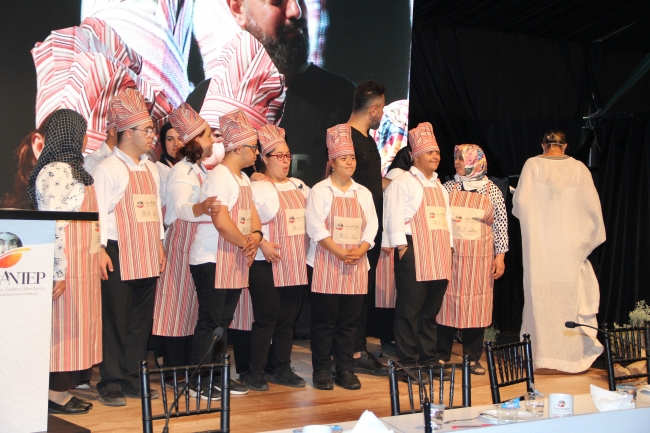 'Özel şefler' gastronomi festivalinde yarıştı
