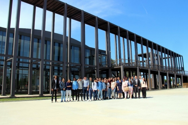 Ondokuz Mayıs Üniversitesi'nin yabancı öğrencileri, Panorama 1919 Müzesi'ni gezdi
