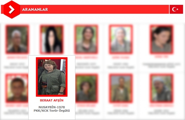 Kırmızı kategoride aranan terörist etkisiz hale getirildi