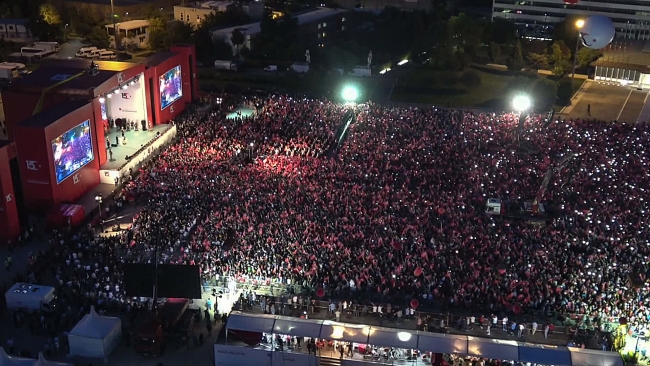 Binlerce kişi '15 Temmuz Demokrasi ve Milli Birlik Günü Buluşması'nda bir araya geldi