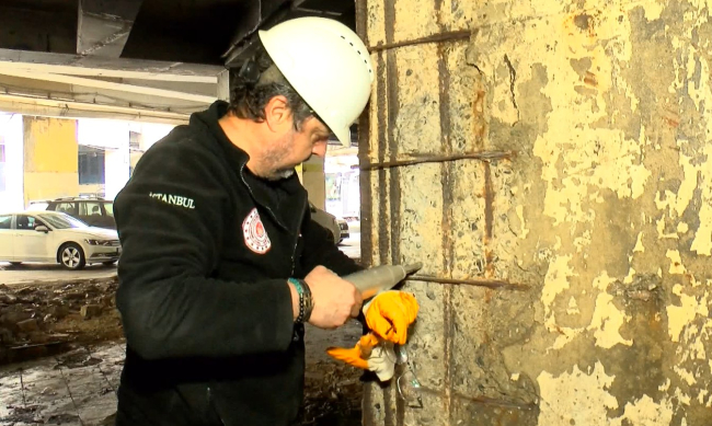 15 Temmuz Demokrasi Otogarı'nda çatlak incelemesi yapıldı