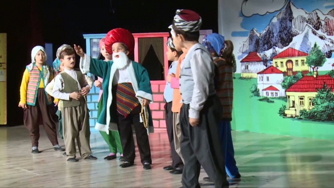 Konya'da ilkokul öğrencileri Nasreddin Hoca fıkralarını canlandırdı