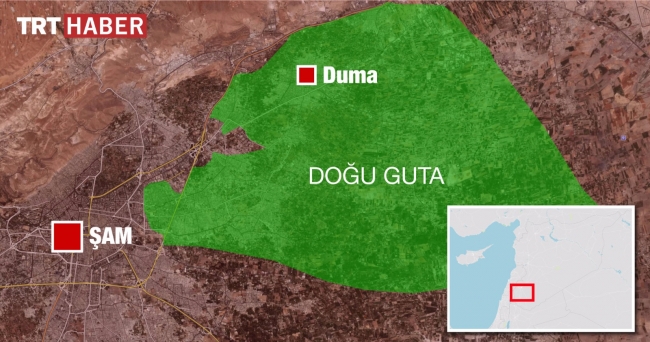 Doğu Guta açlığın ve hastalığın pençesinde