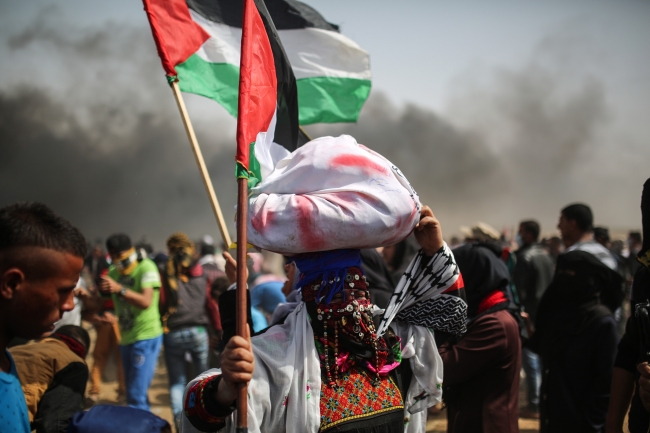 Gazze'de Büyük Dönüş Yürüyüşü'nde üçüncü cuma