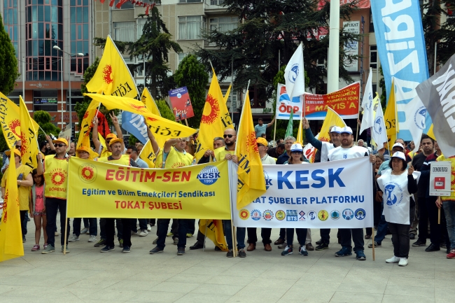 1 Mayıs yurt genelinde coşkuyla kutlandı