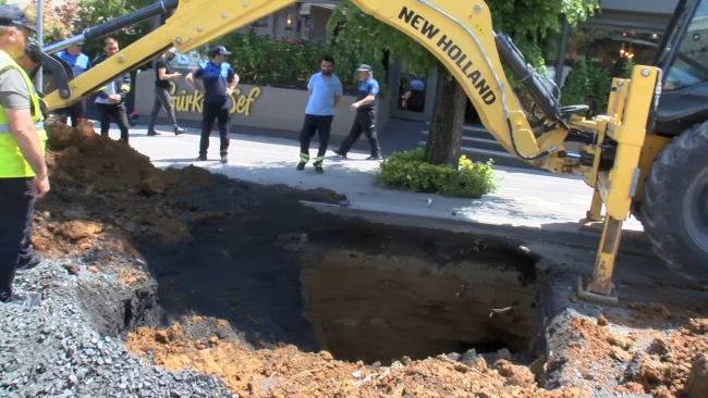 Beşiktaş'taki 'gizemli tünel'de inceleme