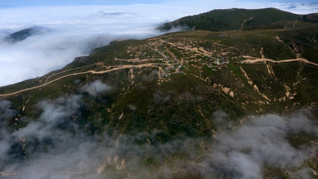 Karadeniz yaylalarında bulutların üzerinde yaşam
