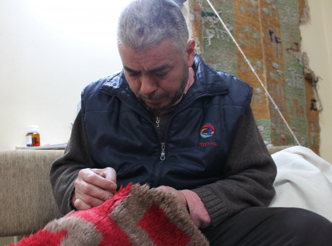 "Tülü" halıları tamir ediyor, yurt dışına gönderiyor