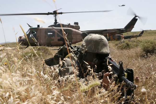 Efes-2018 Tatbikatı öncesi 8 ülkenin katılımıyla hava hücum harekatı eğitimi