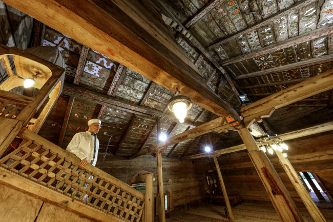 Türkiye'nin ahşap camileri kayıt altına alındı