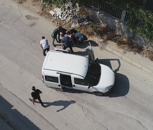 Cezaevi firarisi drone takibiyle yakalandı