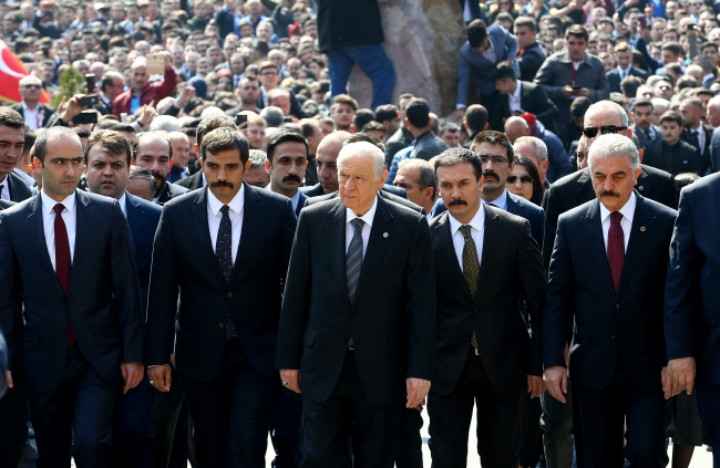 Alparslan Türkeş vefatının 22. yılında anıldı