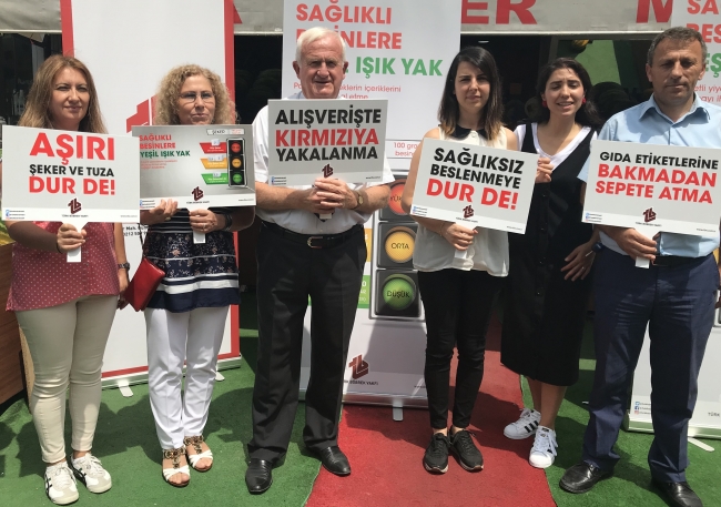 Ambalajlı ürünlerde şeker ve tuz oranı renklerle belirtilecek