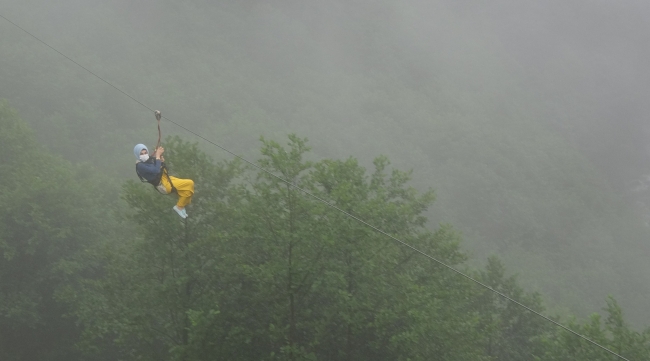 Ayder Yaylası'na tatilci akını
