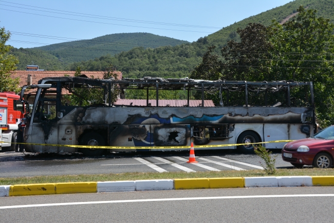 Balıkesir'de yanan yolcu otobüsünde ölenlerin kimlikleri açıklandı