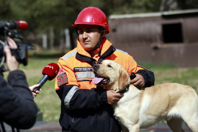 TSK’nın arama köpekleri enkazdan 78 kişiyi kurtardı