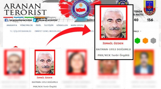 Kırmızı listede aranan teröristin vurulma anı