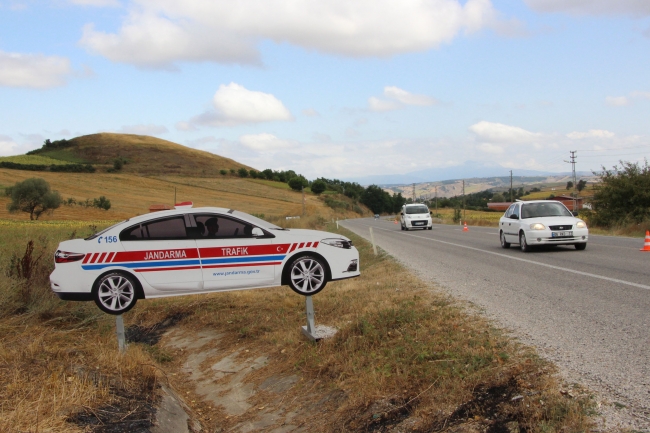 Maket trafik ekipleri kazaları yüzde 17,5 azalttı