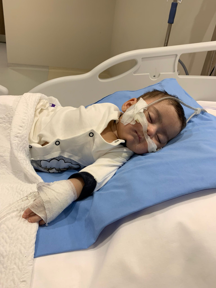 Uçakla Ankara'ya sevk edilen Zehra bebek sağlığına kavuştu