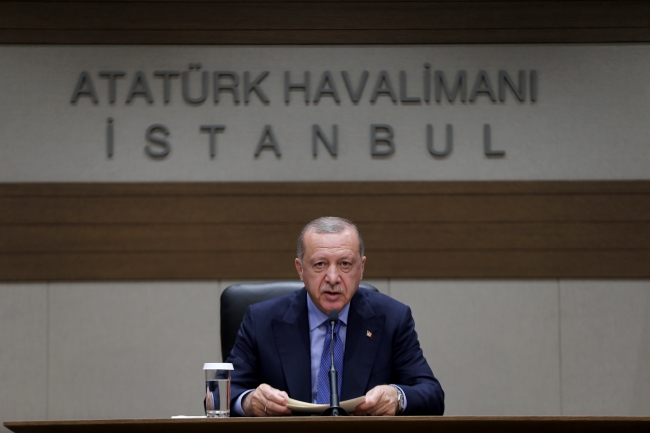 Cumhurbaşkanı Erdoğan: S-400'lerin yolculuk hazırlığı devam ediyor