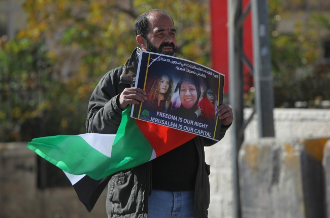 İsrail askerleri Beytüllahim'deki Kudüs gösterilerine müdahale etti