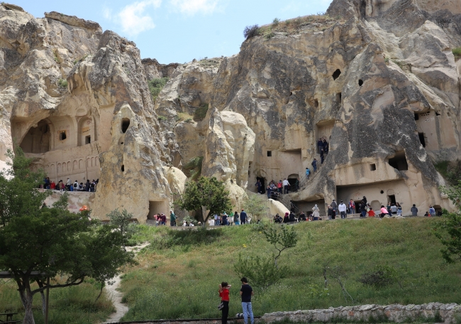 Kapadokya'ya gelen turist sayısında büyük artış
