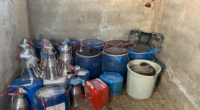 İçişleri Bakanlığı: Şırnak'ta son dönemlerin en büyük patlayıcısı ele geçirildi