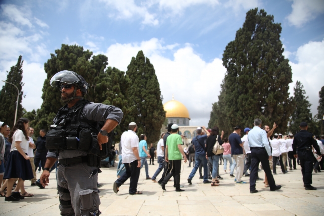Kudüs İslami Vakıflar İdaresi: Fanatik Yahudiler Mescid-i Aksa'da provokasyon yapıyor