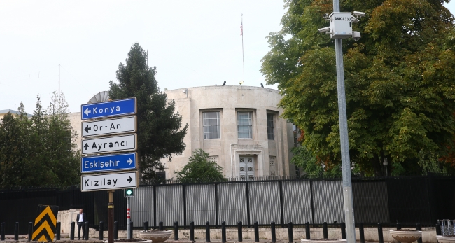 Ankara Kavaklıdere'deki ABD Büyükelçiliği'nin yeni 1 numarasını oldukça zorlu bir süreç bekliyor. Foto: AA