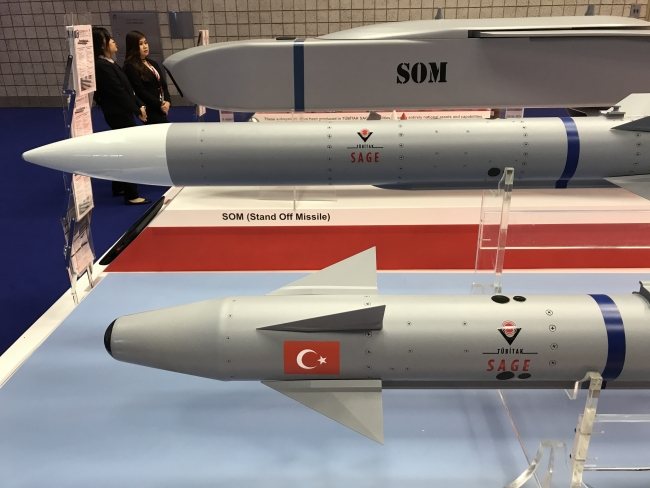 Türkiye'nin ilk milli hava füzeleri Gökdoğan ve Bozdoğan da MMU'da yerini alacak. Foto: AA