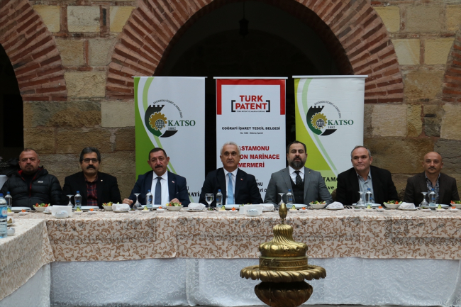 Coğrafi işaret alan Kastamonu maroon marinace mermerinin tanıtımı yapıldı