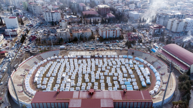 Deprem bölgesinde 50 bin 818 AFAD aile yaşam çadırı kuruldu