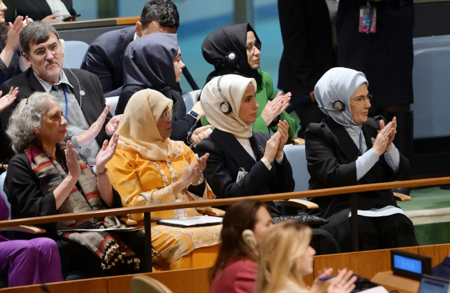 Emine Erdoğan BM'de Sıfır Atık Özel Oturumu'na katıldı