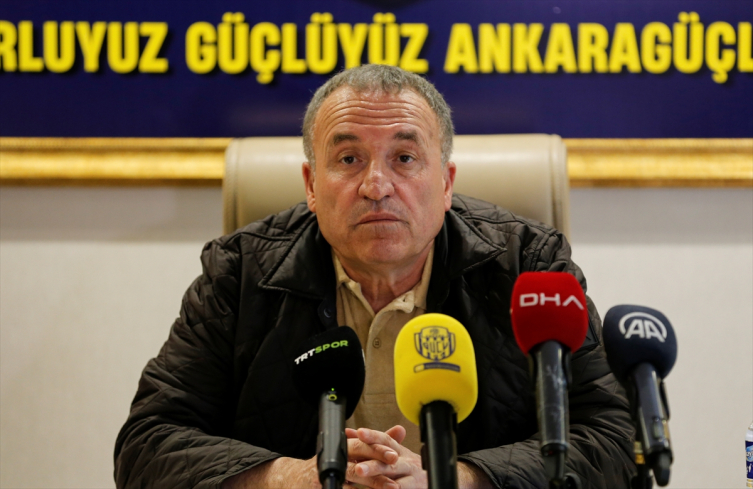 Fotoğraf: AA / MKE Ankaragücü Başkanı Faruk Koca