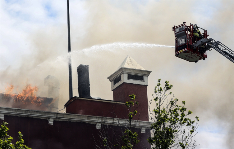 Ankara’da özel bir hastanede yangın