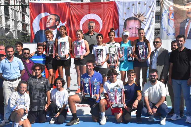 Van'daki "Akdamar Cup Uluslararası Tenis Turnuvası" tamamlandı